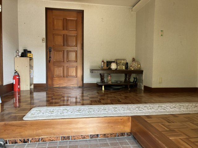 小多利濱田邸の玄関|毎日通る玄関はこちらです
