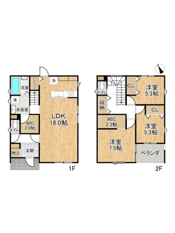 姫路市飾磨区今在家2丁目/新築戸建