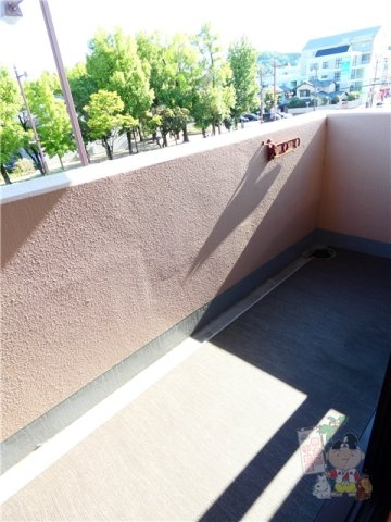 クレセール津島のバルコニー