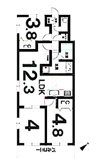 【間取り】 | 高級住宅街のヴィンテージマンション【エスポア覚王山】✨️仲介手数料無料✨️田代小学校・城山中学校