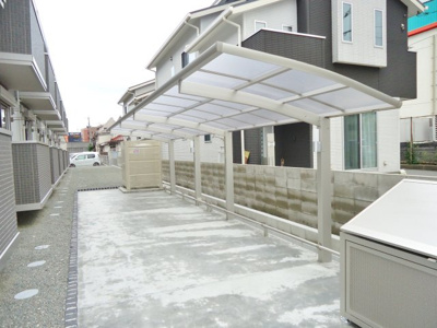 【その他共用部分】 | KRANE　A棟 | 屋根付き駐輪場