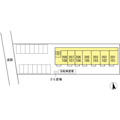 【区画図】 | KRANE　A棟