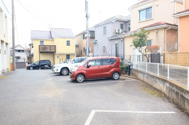 ベルコートの駐車場
