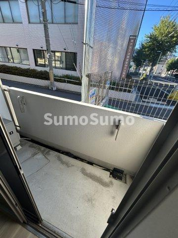 D-Square深江本町のバルコニー