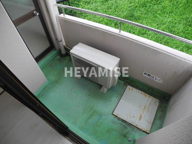 いろはもみじⅠのバルコニー|※室内画像は別号室のもの