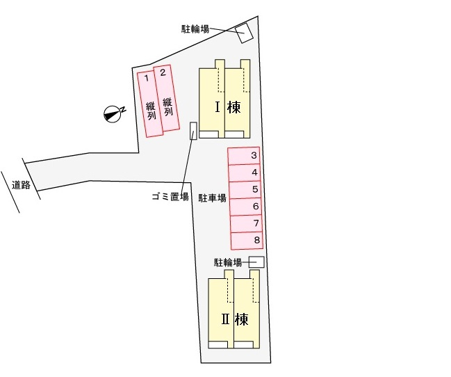 エターナルガーデンⅡの区画図