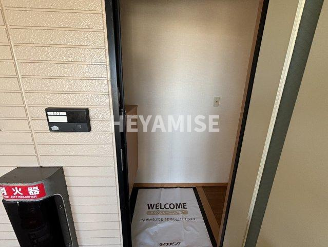 セジュールあいのA棟の玄関