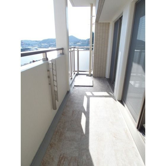 ソレイユ元船のバルコニー