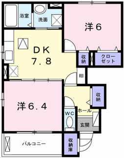 【間取り】 | ポラリスⅢ