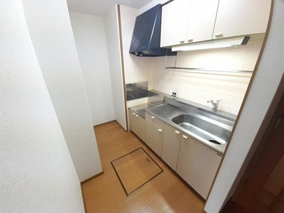 【キッチン】 | シャルマン今宿 | お料理しやすいキッチンです