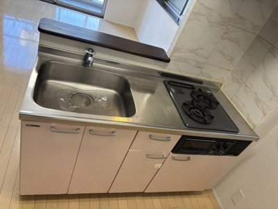 【キッチン】 | ポルシェ松浜 | 2口ガスコンロ