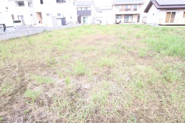 《分譲地》下野市仁良川　全4区画（区画4）の外観|区画4　南から