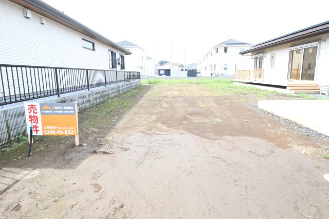 《分譲地》下野市仁良川　全4区画（区画4）の外観|東から　敷地延長部分