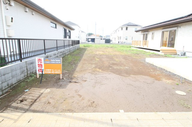 《分譲地》下野市仁良川　全4区画（区画4）の外観|東から　敷地延長部分