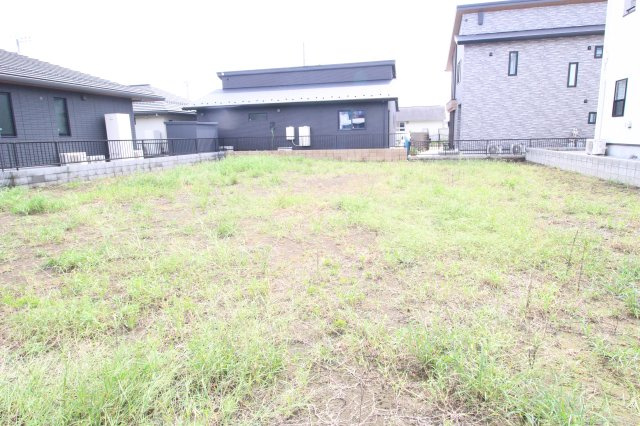 《分譲地》下野市仁良川　全4区画（区画4）の外観|区画4　北から