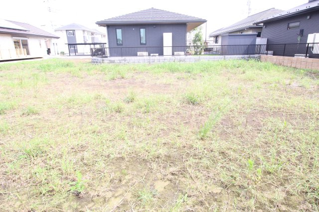 《分譲地》下野市仁良川　全4区画（区画4）の外観|区画4　西から