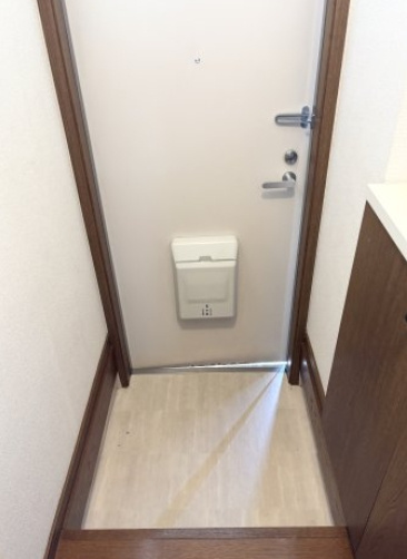 サンパティークの玄関