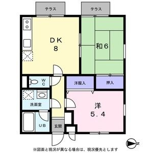 サンパティークの間取り