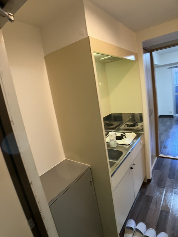 ロータリーマンション上新庄 のキッチン