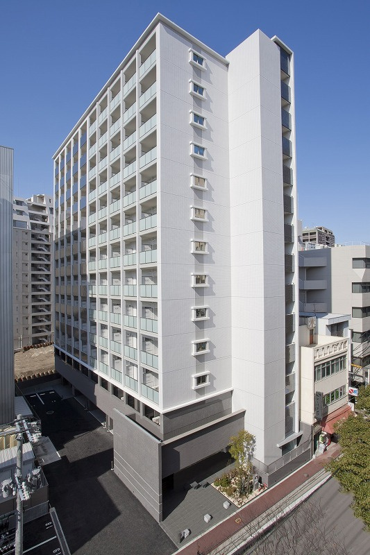 エンクレスト天神MERSの外観|外観もきれいです