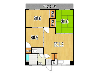 【間取り】 | グリーンハイツ知念