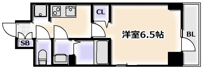【間取り】 | City Lux Namba South（旧ラグゼナなんば南）