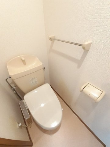 ミレニアムパークＡのトイレ|コンパクトで使いやすいトイレです