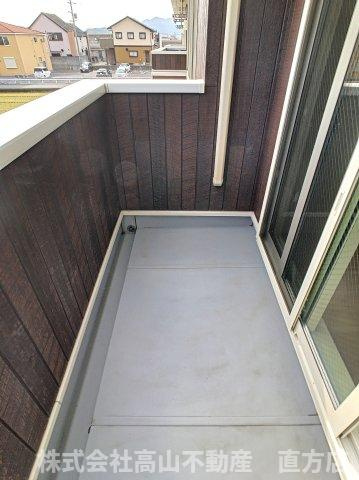 メゾン感田Ｃのバルコニー