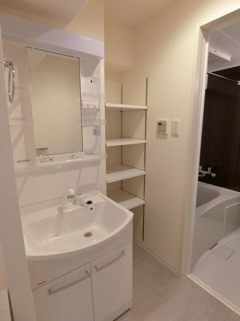 ニューハイツ湯島の独立洗面台