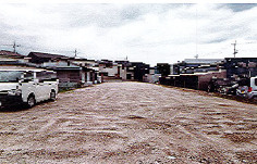 大津市唐崎２丁目の事業用地