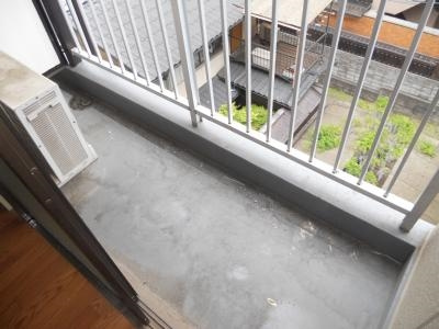 セントラルハイツのバルコニー