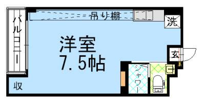 セントラルハイツの間取り