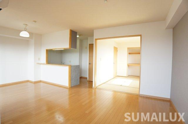 熊本市東区御領１丁目の賃貸マンションの居間・リビング