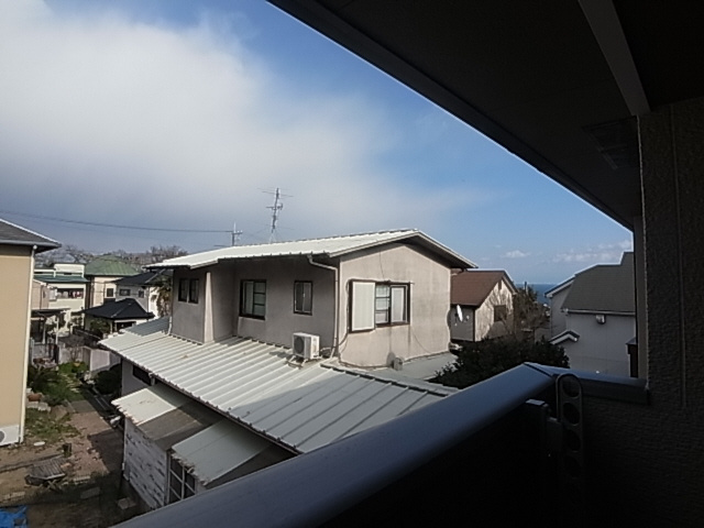 神戸市須磨区一ノ谷町２丁目のアパートの展望