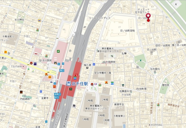 アヴェールＭの地図|★案内図★