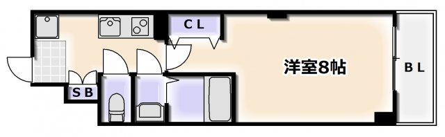 【間取り】 | ラグゼ難波南