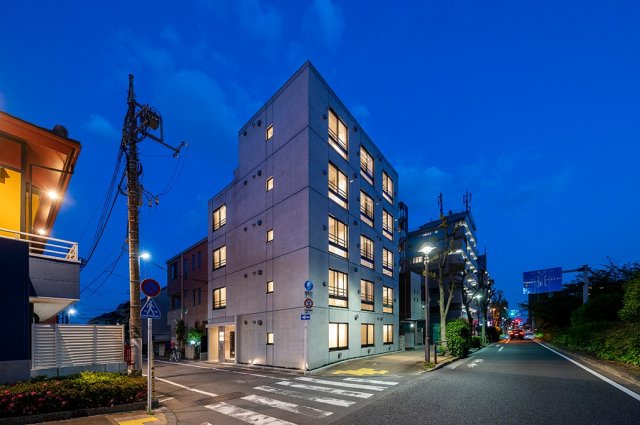 杉並区井草３丁目の賃貸マンションの外観