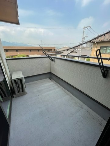 福山市東川口町二丁目のバルコニー