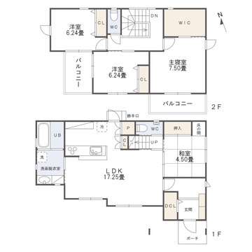 福山市東川口町二丁目の間取り