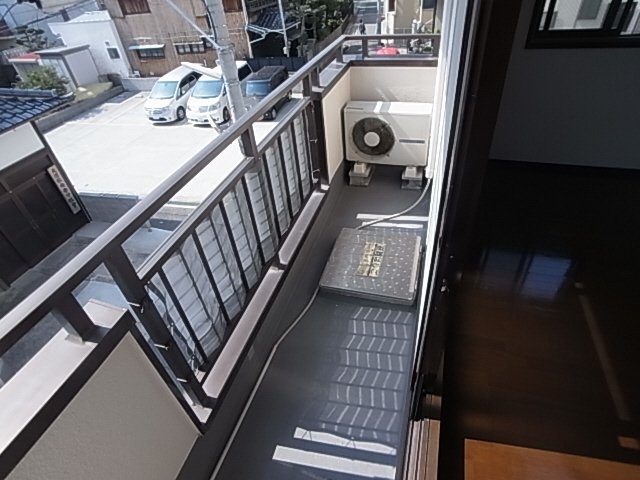 神戸市須磨区須磨浦通５丁目の賃貸マンションのバルコニー|バルコニー