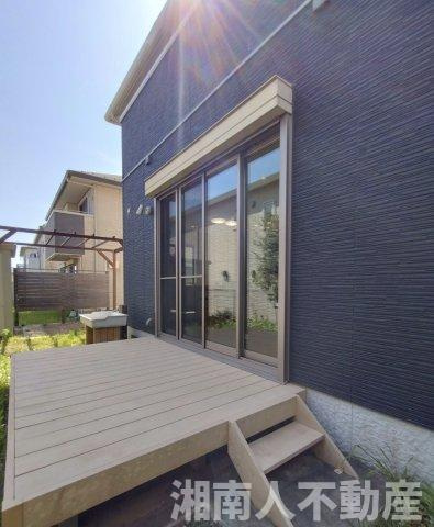 横須賀市佐島の丘2丁目　中古戸建の庭|お庭が付いています