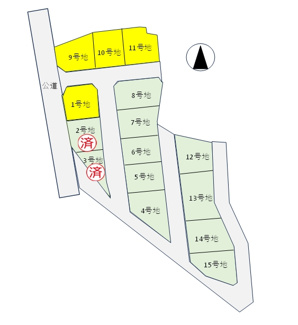 【土地図】 | 丹波市柏原町柏原　分譲地2