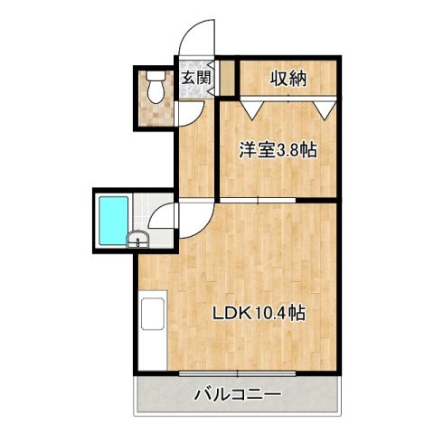 リベラルの間取り