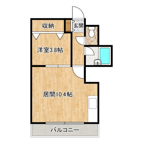 リベラルの間取り