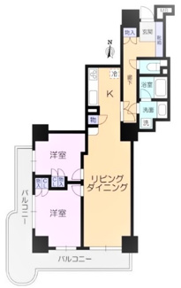 【間取り】 | コンセールタワー所沢 | コンセールタワー所沢