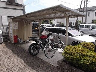 レオパレスチェディｇｒｏｖｅⅡのその他|駐輪場