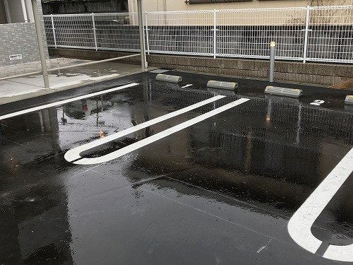 パティオの駐車場