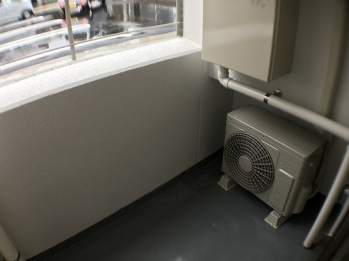 パティオのバルコニー