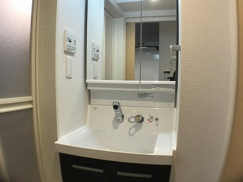 パティオの洗面所