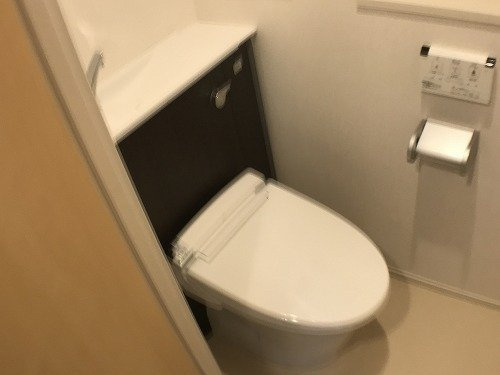 パティオのトイレ